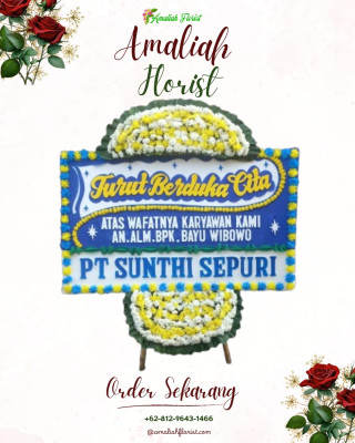 Papan Bunga Duka di Tegalbuleud