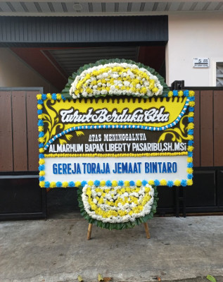 Papan Bunga Duka di Tegalbuleud
