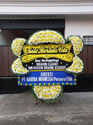 Papan Bunga Duka di Tegalbuleud