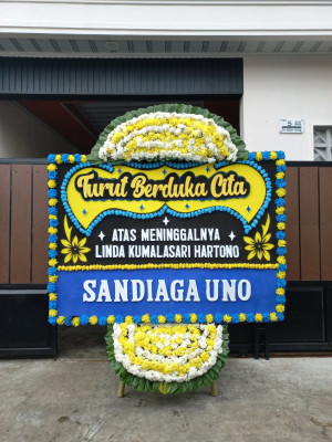 Papan Bunga Duka di Tegalbuleud